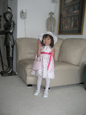 Posing in my Easter Clothes