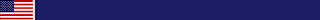 Patriotic borders with USA flag and blue background