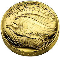 Reverse of High Relief Double Eagle