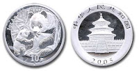 Real Silver Panda 1 Oz coin