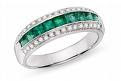 Emeralds and Diamond Rings