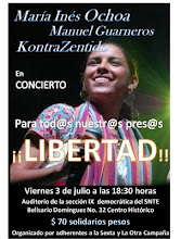 CONCIERTO POR LA LIBERTAD DE LOS PRESOS POLITICOS