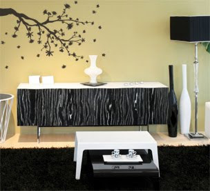 falling leaves wall decals
