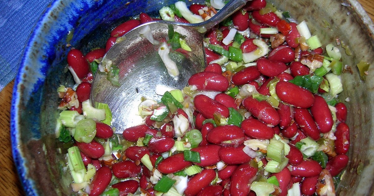 Cooking Habit Kidney Bean and Celery Salad