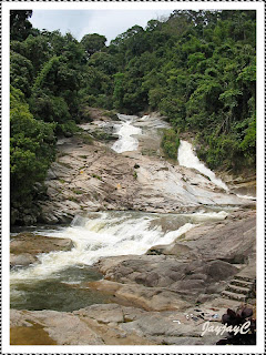 Chamang Waterfalls in Bentong, Pahang, West Malaysia