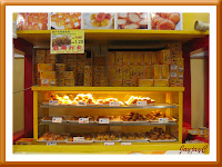 All kinds of baked pastry buns for sale