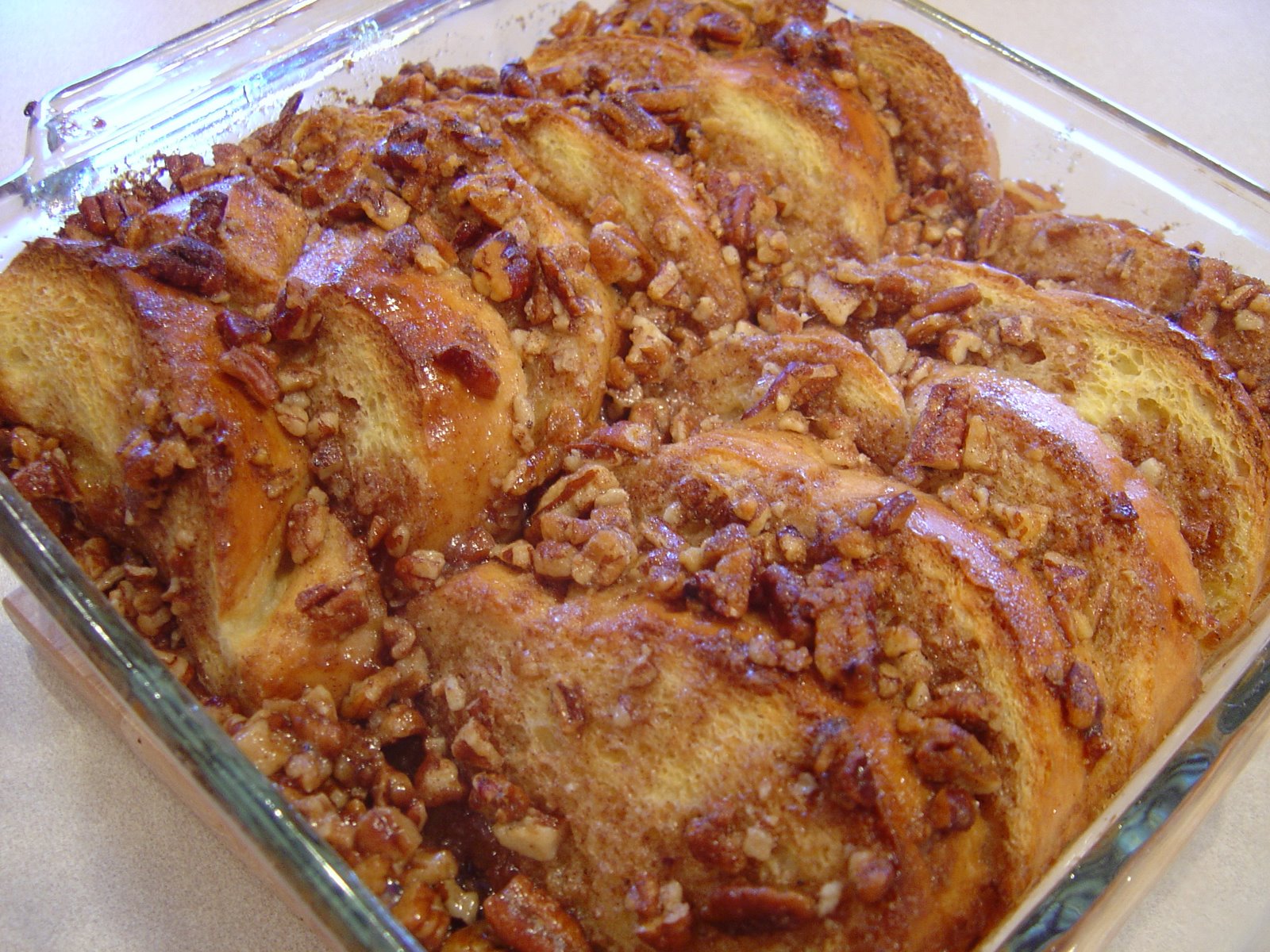 Meatless Monday with Paula Deen’s Baked French Toast Casserole with