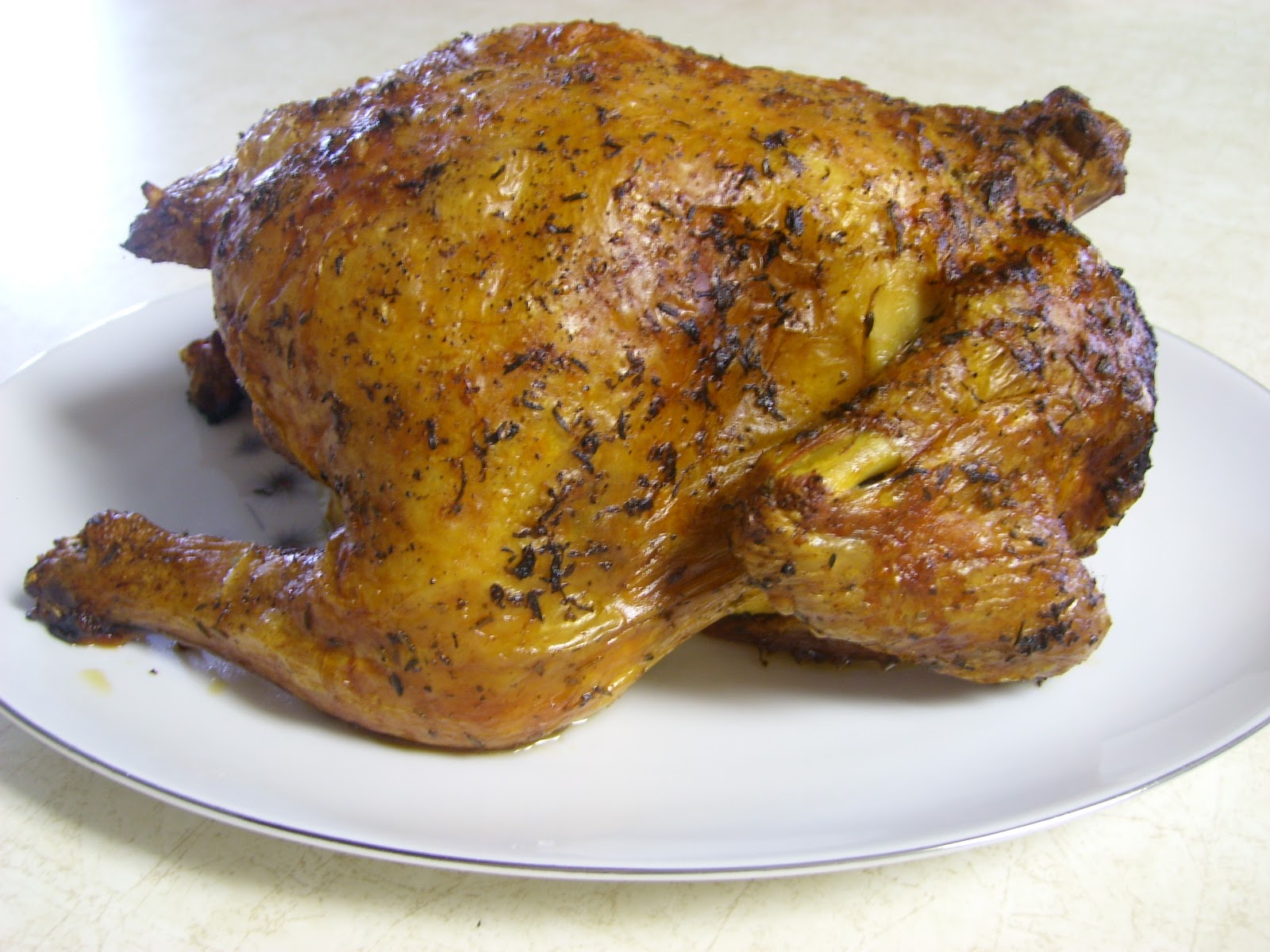 Adorkable Recipes Herb Roasted (Whole) Chicken