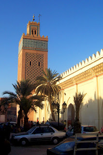 The Kasbah Mosque, impressive in the late afternoon sunshine