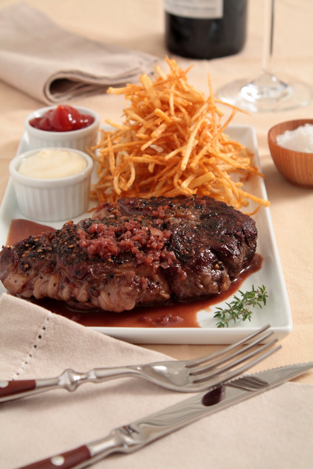 Hungry Cravings Peppercorns on the Vine and Steak au Poivre