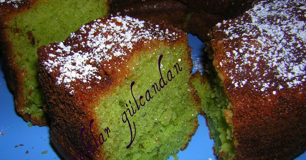 TATLILAR GÜLCANDAN ISPANAKLI KEK ispanakli fistikli kek