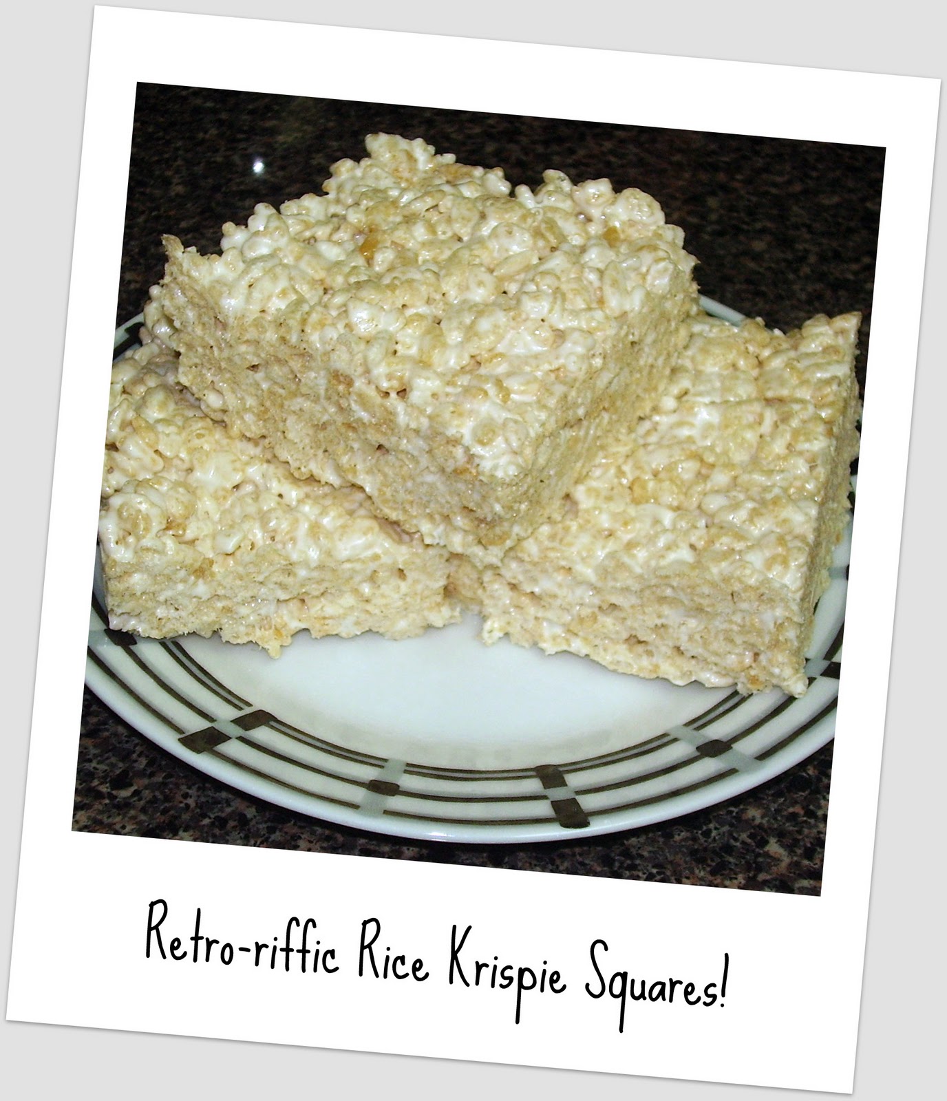 Nesty Retro Recipes Rice Krispie Squares