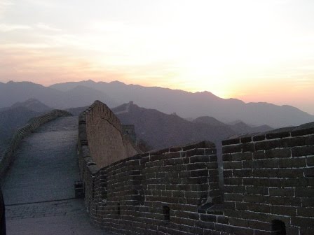 Great Wall at Sunset