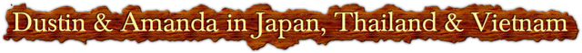 Dustin & Amanda's Asia Adventure