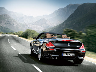 BMW M6 Convertible on the way wallpaper