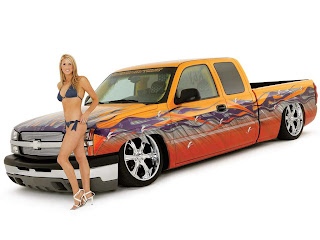  Hot girl and car wallpaper