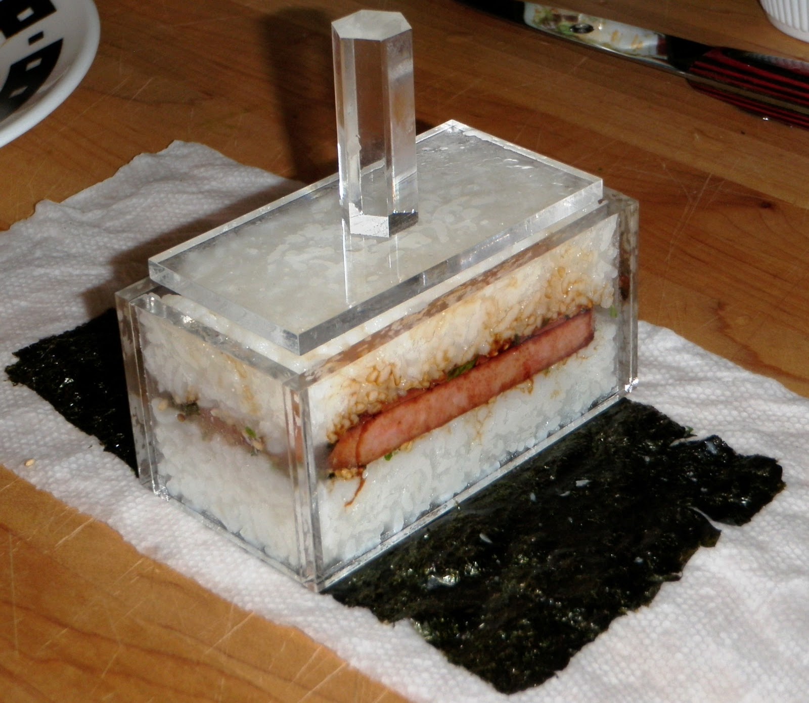 Sandra's Alaska Recipes SANDRA'S HAWAIIAN SPAM MUSUBI