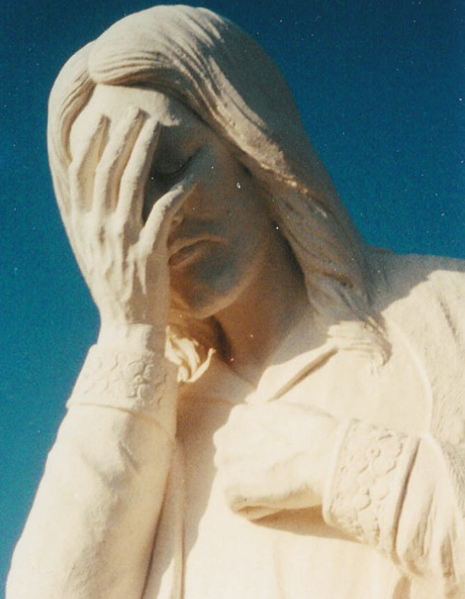 http://4.bp.blogspot.com/_z5Ru9kCZGF8/THphKohIb4I/AAAAAAAABzU/TmfkPgHiMpo/s1600/facepalm_statue.jpg