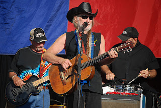 American singer-songwriter Willie Nelson