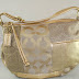 coach hobo gold