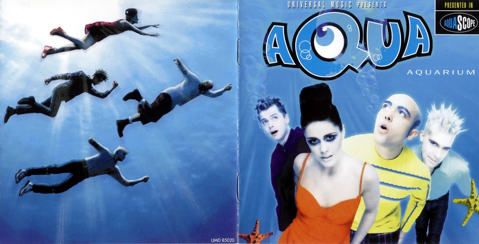 CD Booklets: Aqua - Aquarium