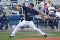 Carlos Hernandez throws a one hitter. Photo by Jim Donten.