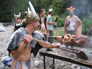 vikings BBQ.