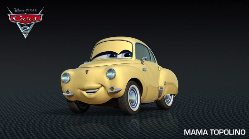 disney cars italian character