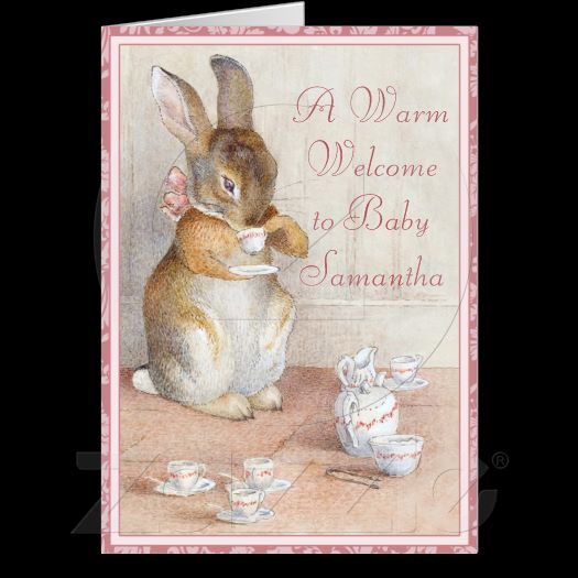 Beatrix Potter Rabbit Drinking Tea Beatrix Potter Rabbit Drinking Tea
