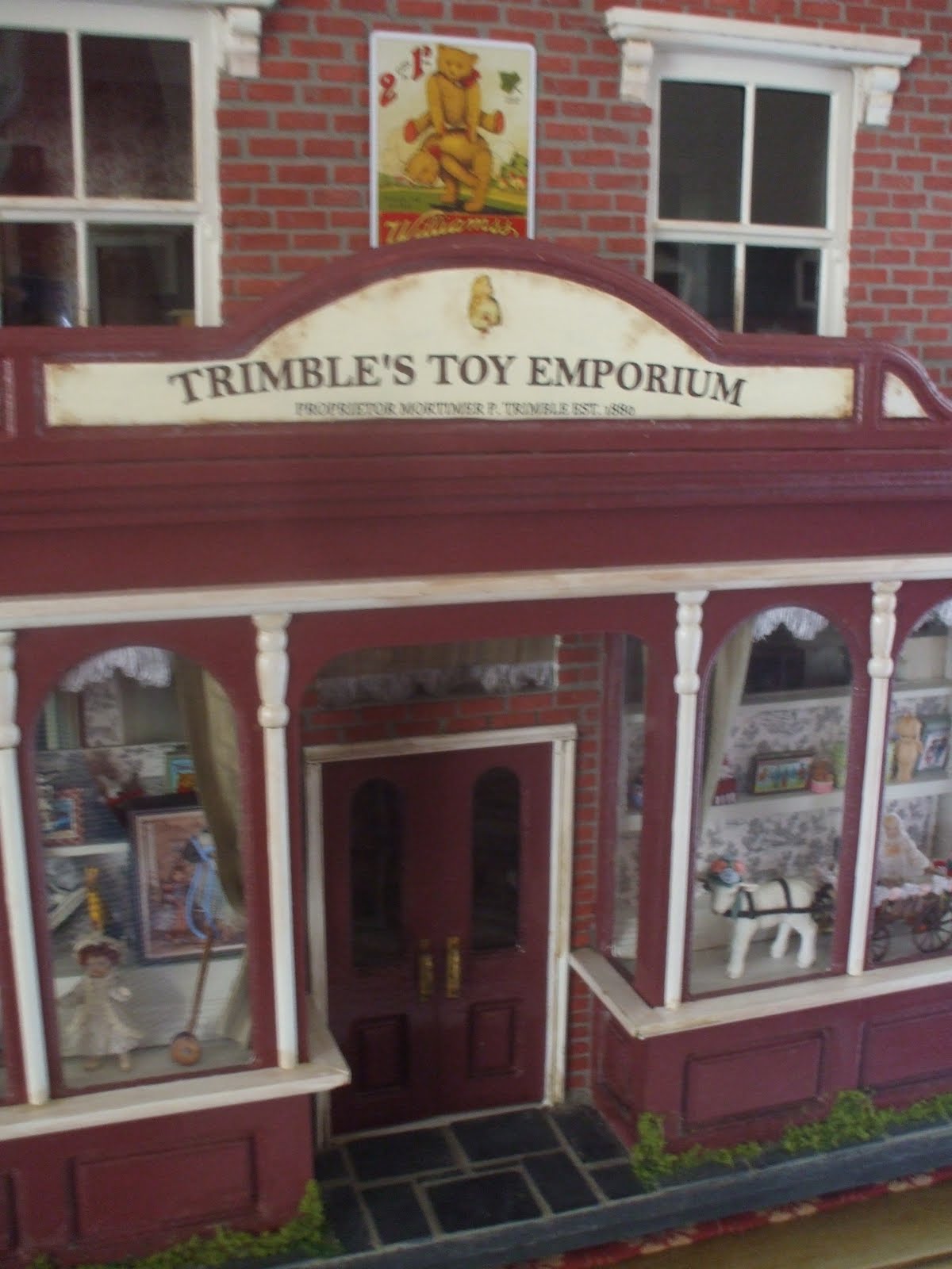 Diary of an Edwardian Dolls House to Trimble's Toy Emporium