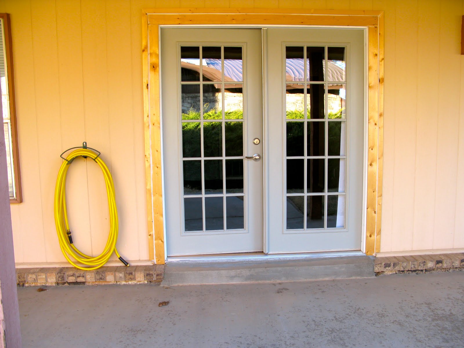 Mama D's Blog Replacing the Front Door & Changing Sliding Doors to