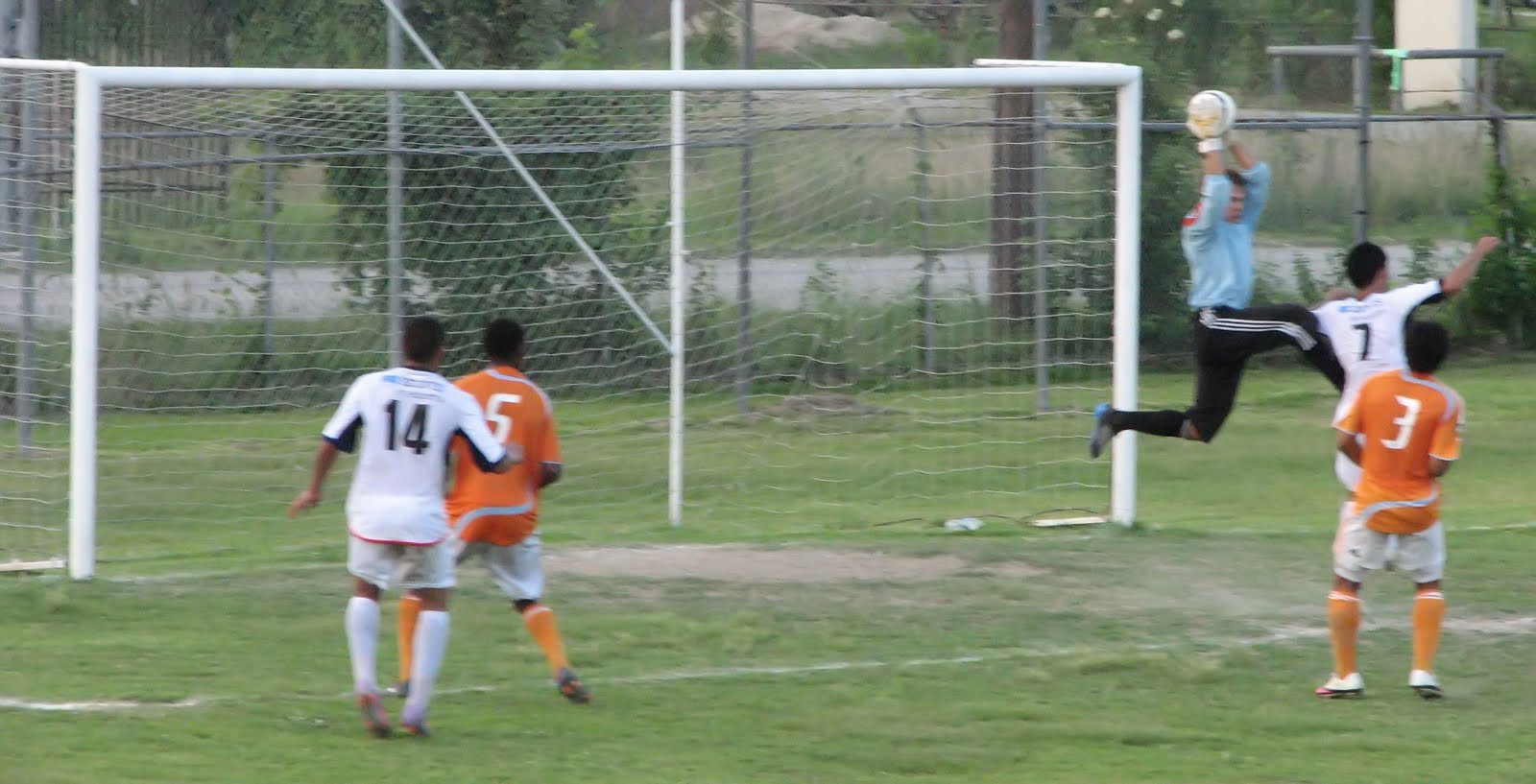 when the Regals FC keeper
