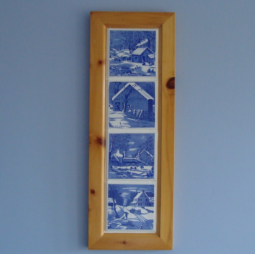 follow your heart woodworking Framing tiles