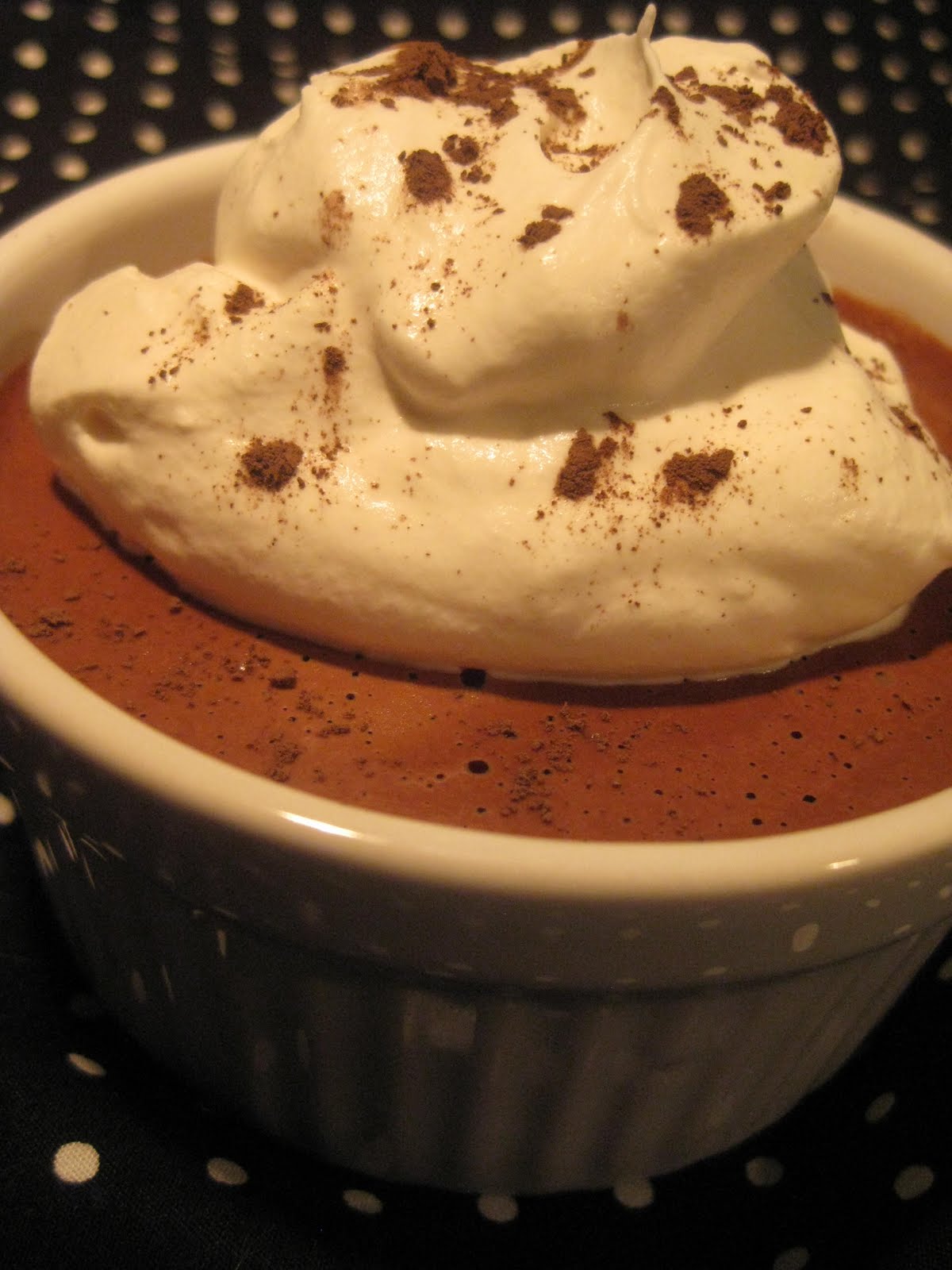 Andrea The Kitchen Witch Easy Pot de Creme au chocolat