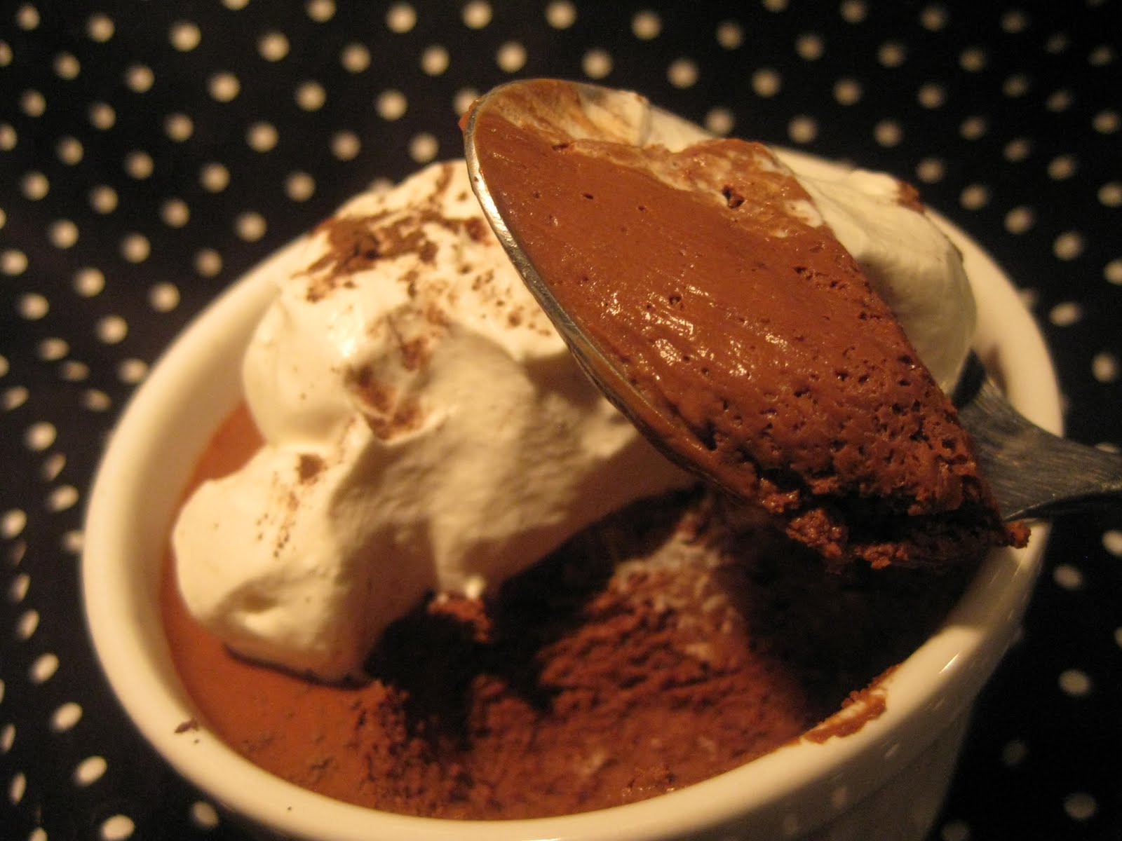 Andrea The Kitchen Witch Easy Pot de Creme au chocolat