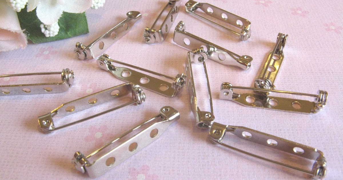 Cutie Stuffs Brooch Back Pins Supplies