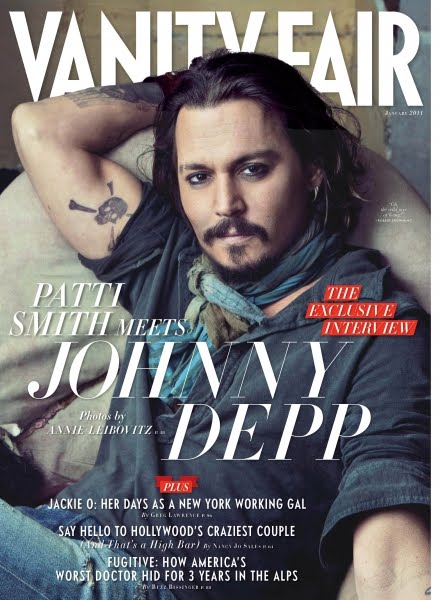 johnny depp 2011 images. johnny depp vanity fair photo