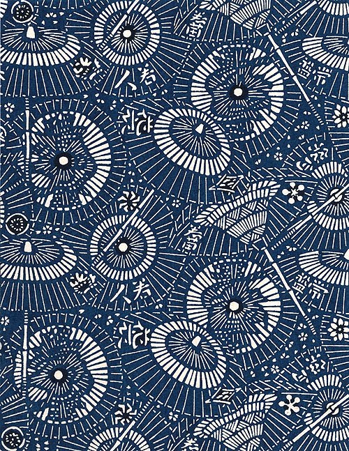 pinkpagodastudio Katazoneshi Japanese, StencilDyed Papers