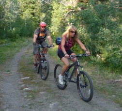 Mountain Biken!