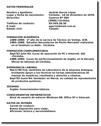 el curriculum vitae curriculum vitae la herramienta indispensable para ...