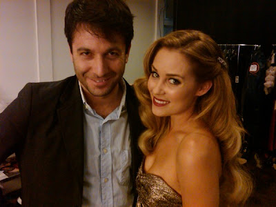 LaurenConrad "Me and my FAV photographer at my cover shoot for my style book 