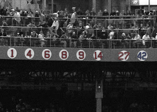 red sox retired numbers at fenway park in boston massachusetts