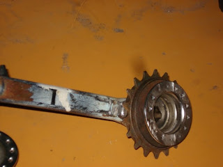 tandem crankset with independent freewheel