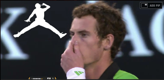 andy murray hair. Andy Murray clearly rode