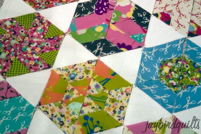 Hexagon+quilt+designs