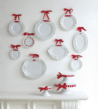 decorating with plates