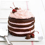 Chocolate Cherry stack cake