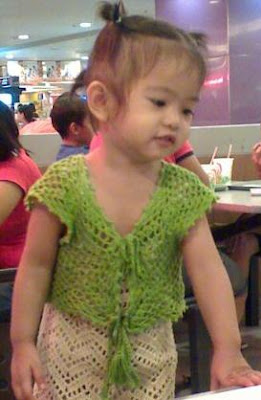 Girlies Crochet: BOLERO for 1 and 1/2 year old