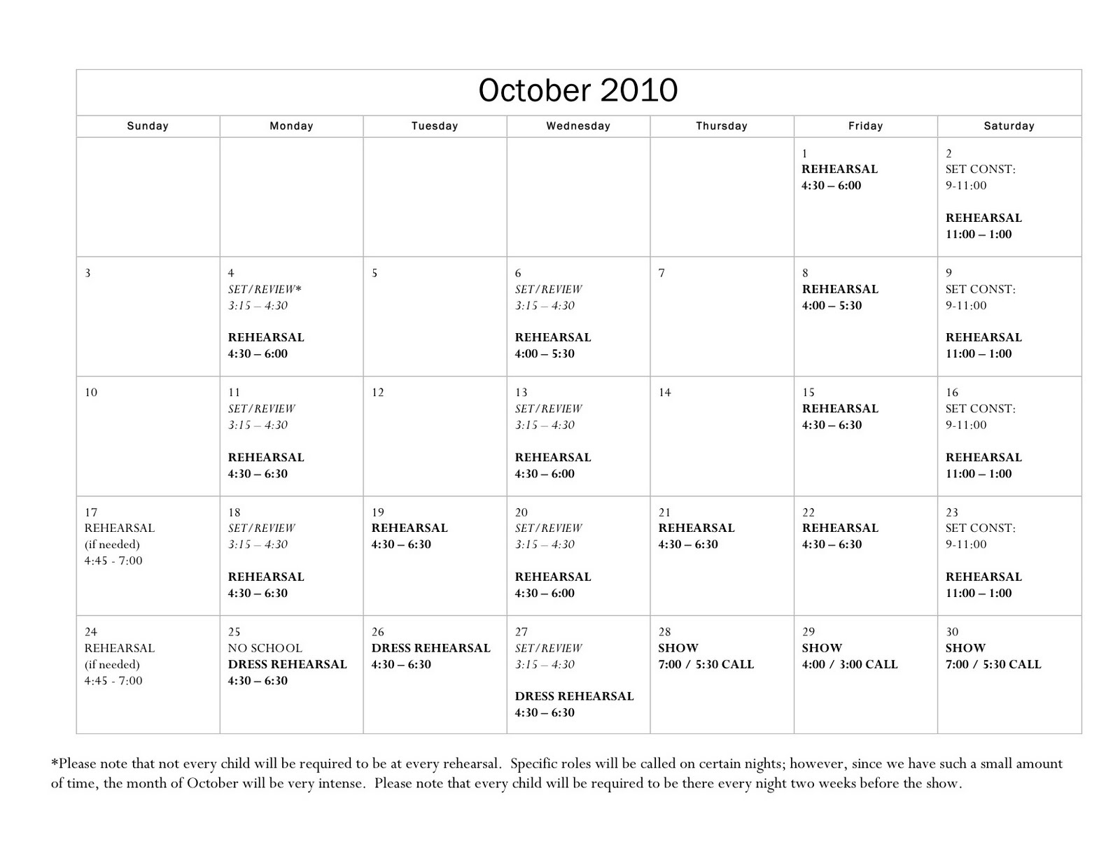 rehearsal calendar template wyoming middle school theater rehearsal calendar rehearsal calendar template wyoming middle school theater rehearsal calendar