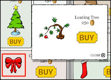 If you go in the furniture catalog and click on the ribbon you get the leaning tree